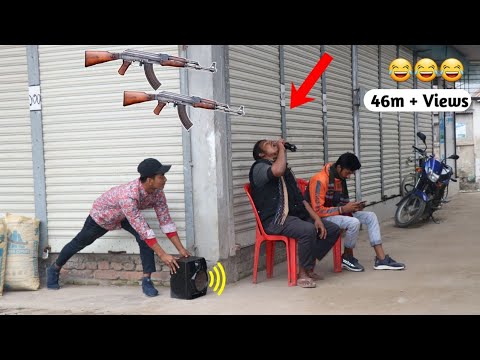 Fake Firing PRANK | Fake G-U-N shot PRANK